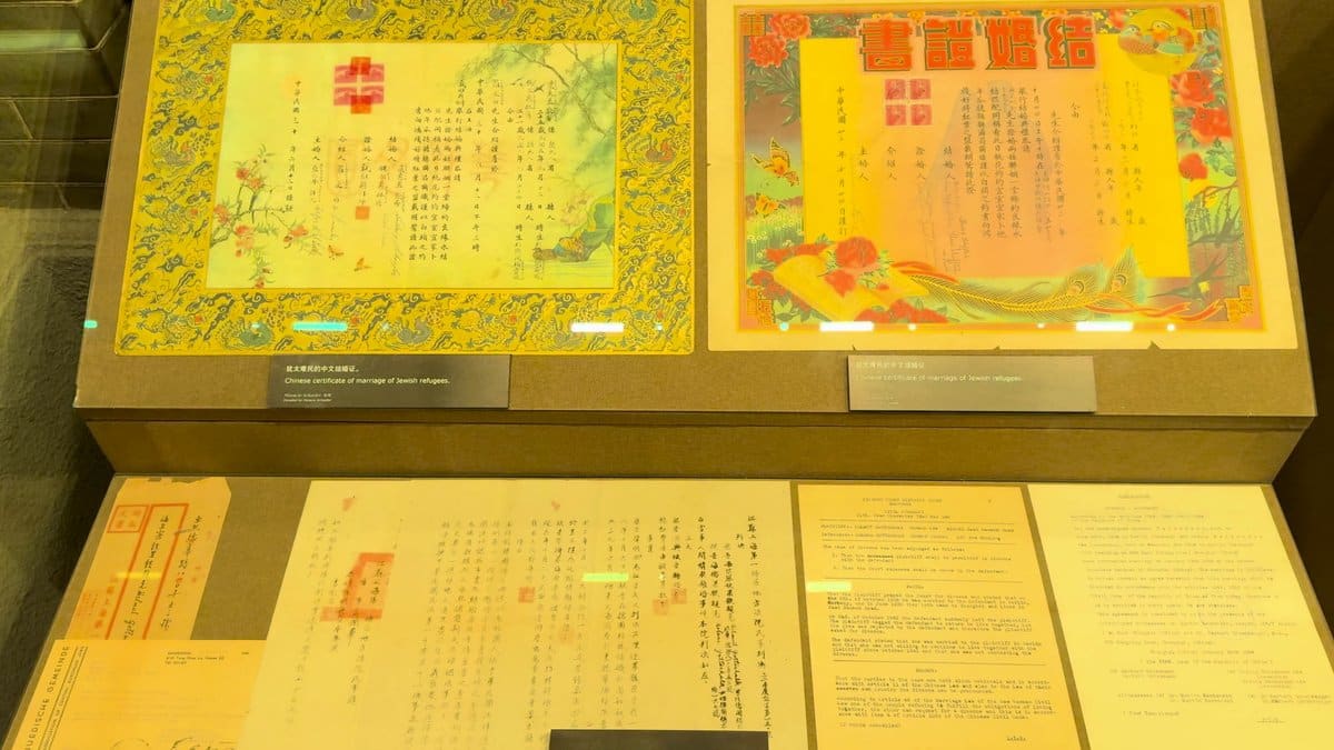 A case of ornately bordered certificates in Chinese