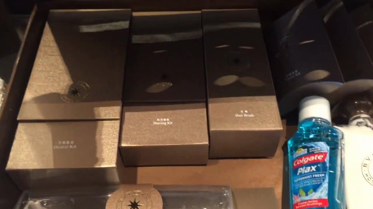 Bronze Bvlgari sunburst amenity boxes