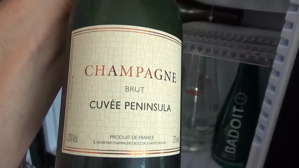 Champagne Brut Cuvée Peninsula bottle