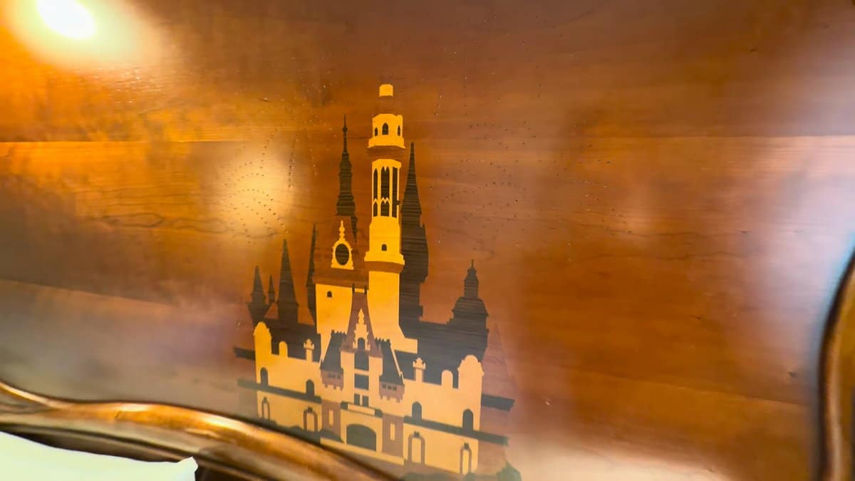 Enchanted Storybook Castle wood carving