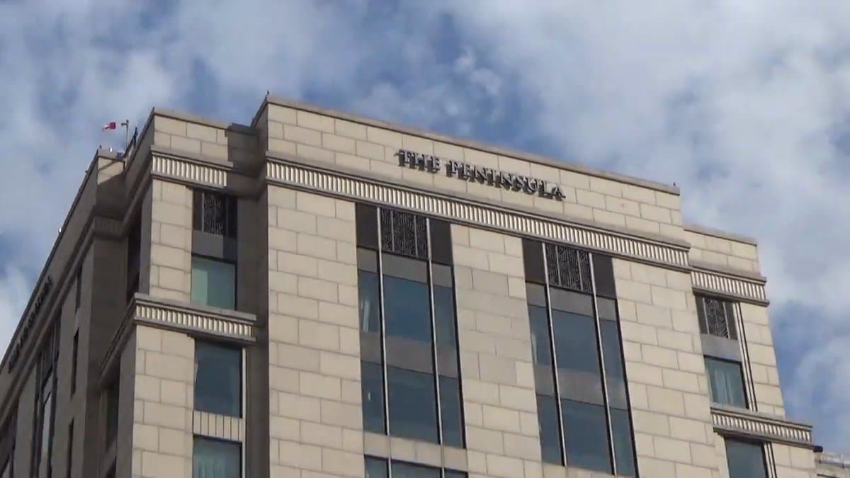 Fluted stone facade and windows