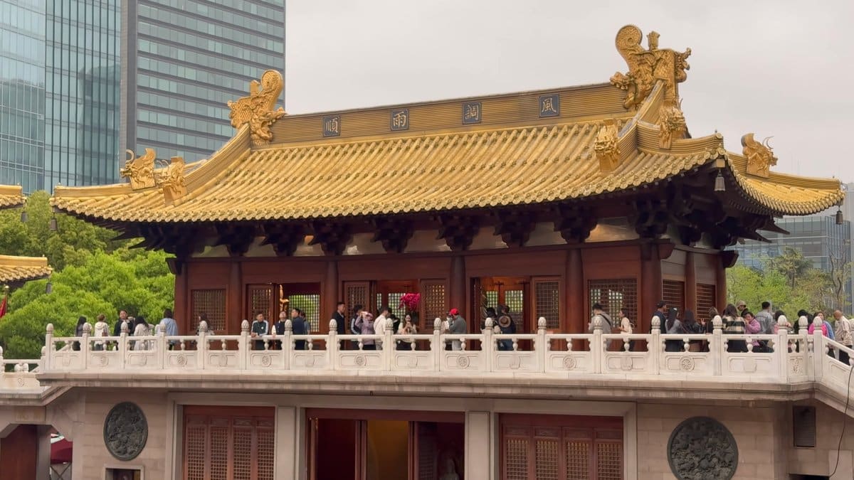 Golden hall and terrace