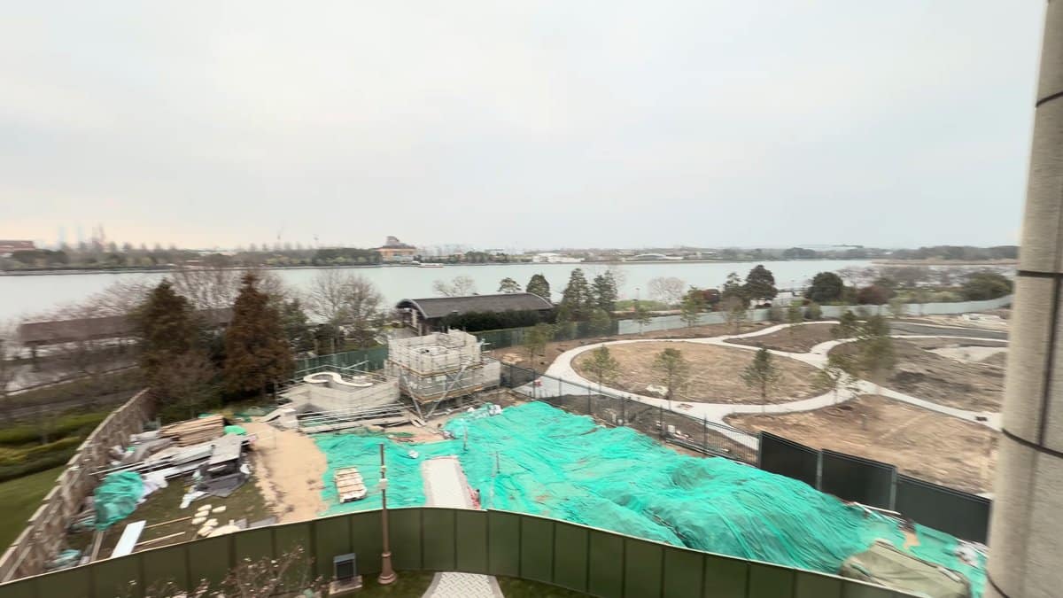 Lake and grounds from window