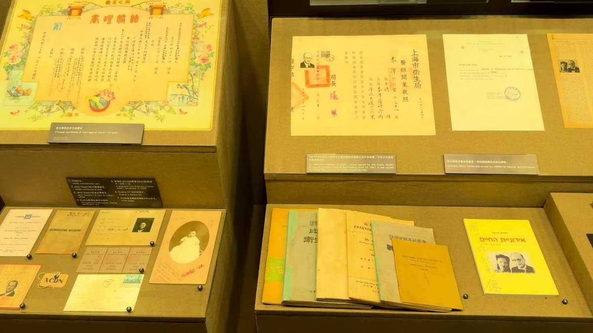 Letters, certificates and portrait