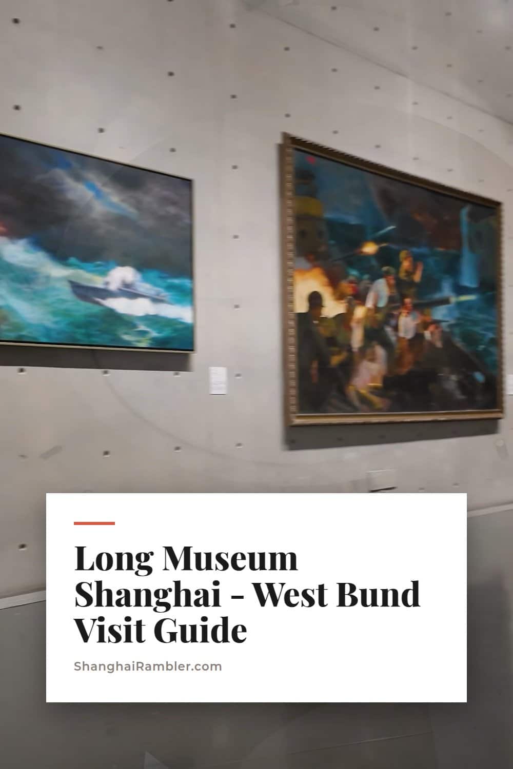 Long Museum Shanghai, Concrete Vaults on the West Bund