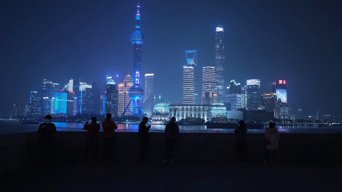 Lujiazui skyline across the Huangpu