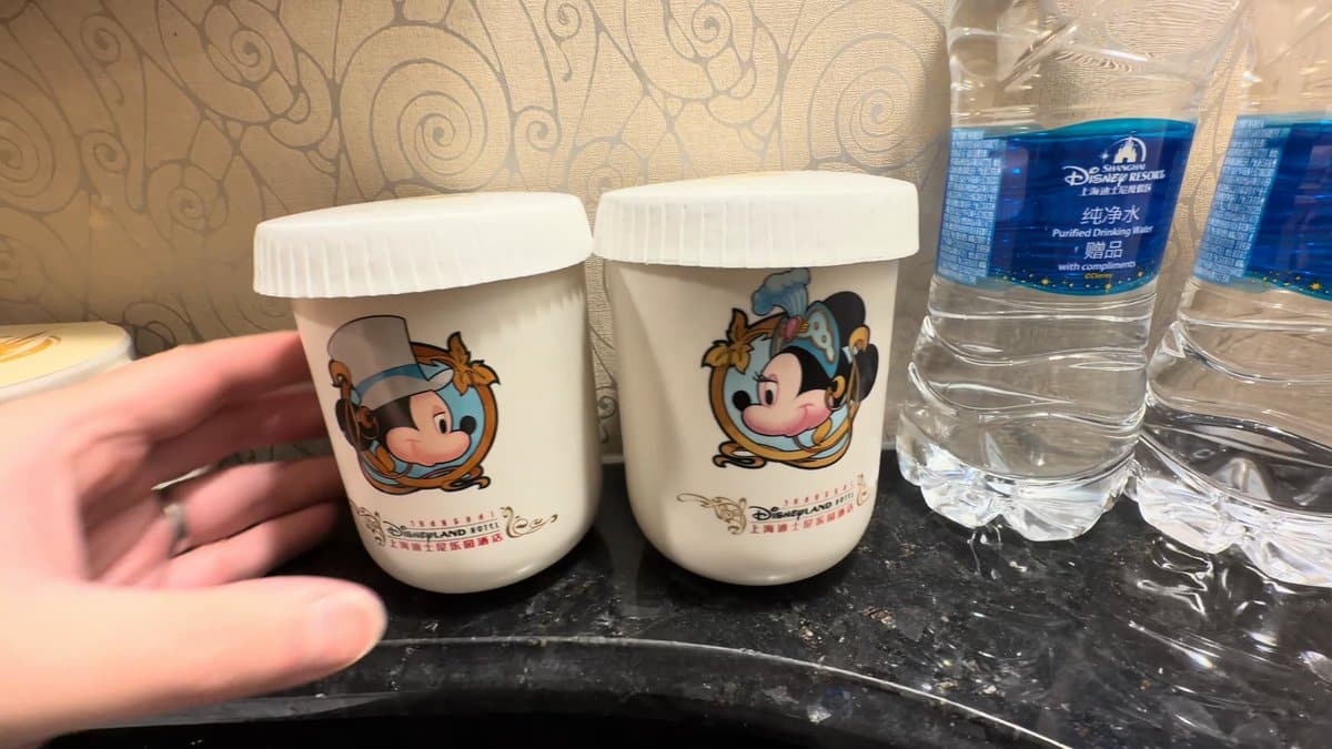 Mickey Mouse ceramic cups