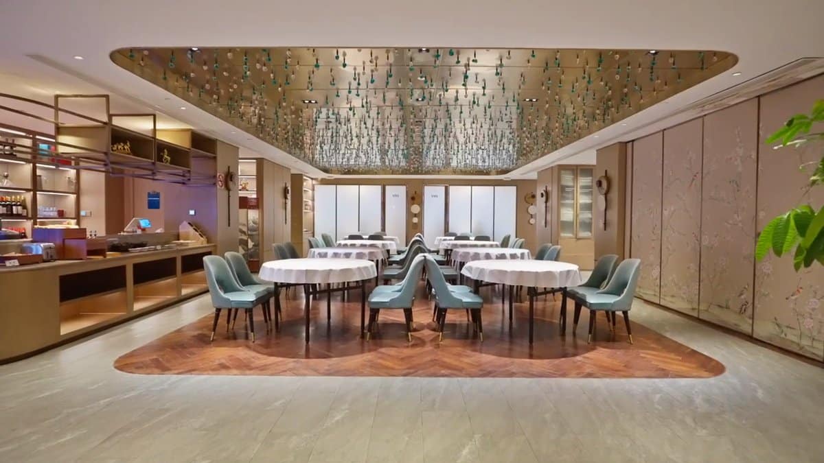 Restaurant tables and chairs