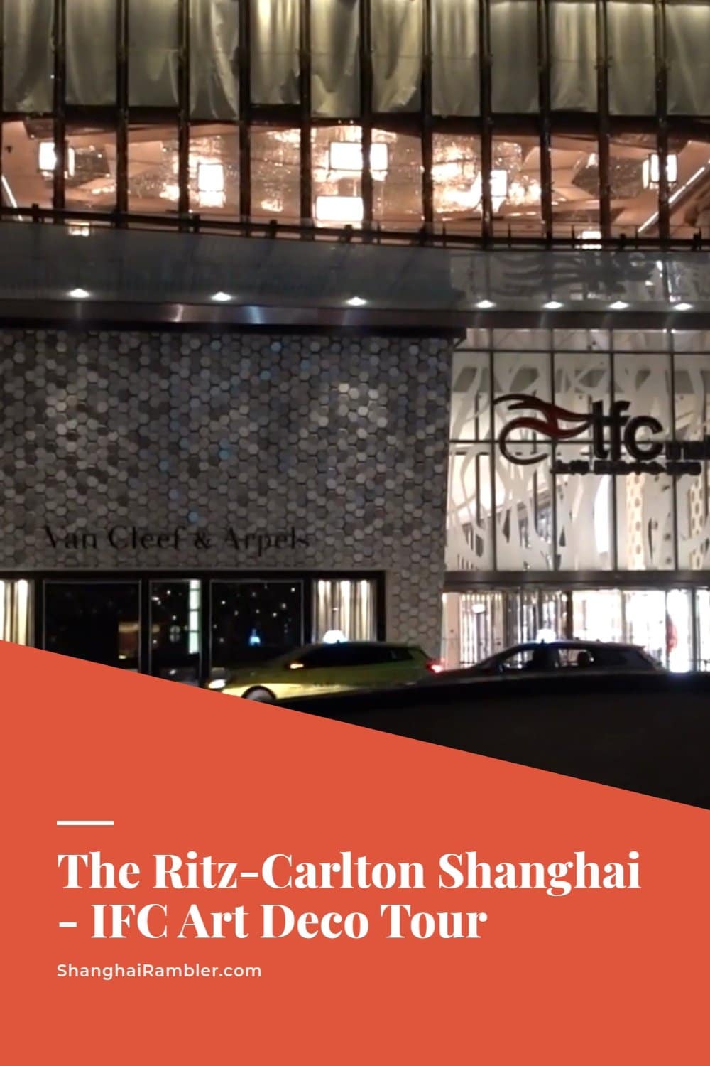 The Ritz-Carlton Shanghai Pudong, Art Deco Inside the IFC