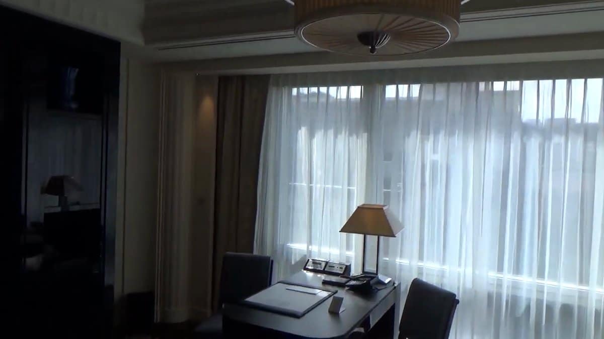 The room from the other side, a shaded