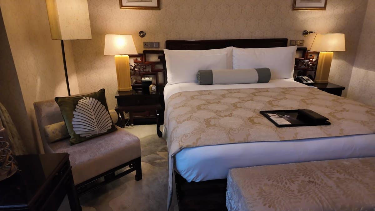 The same bed from a little further round,
