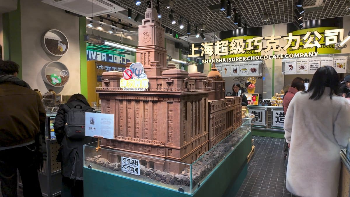 Inside Shanghai Super Chocolate Company