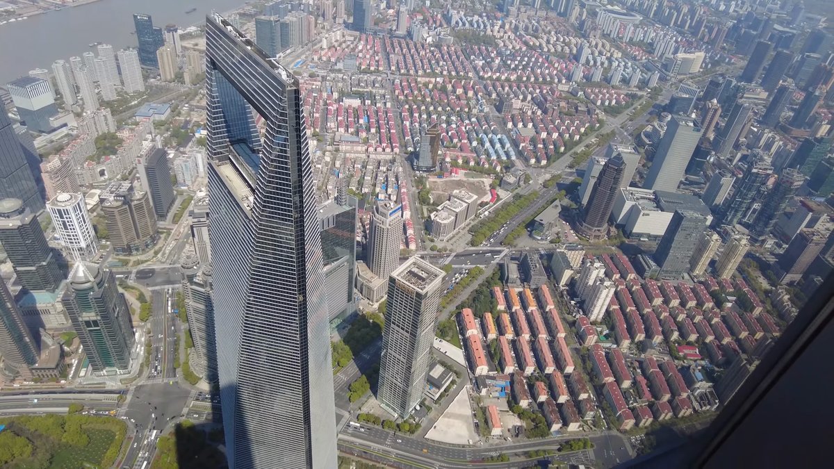 Jin Mao and World Financial Center
