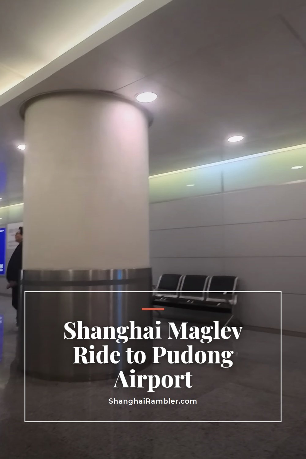 Riding the Shanghai Maglev to Pudong Airport