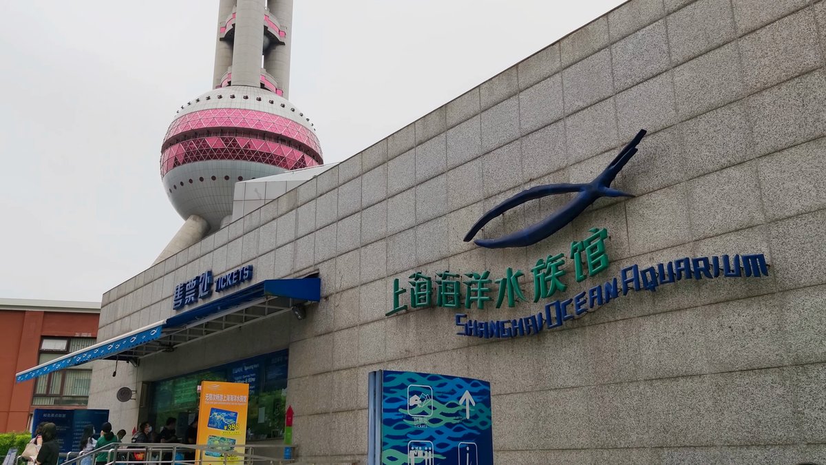 Shanghai Ocean Aquarium entrance